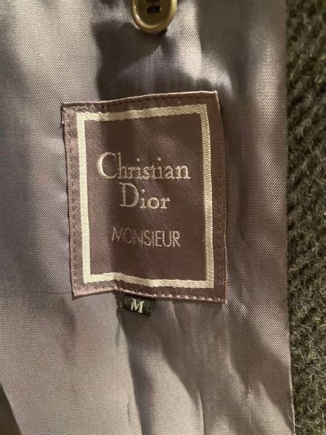 christian dior monsieur wool overcoat|dior jackets for men.